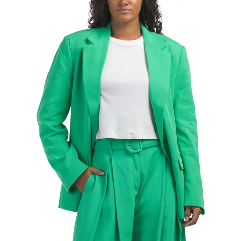 Notch Collar Blazer