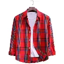Long Plaid Shirt